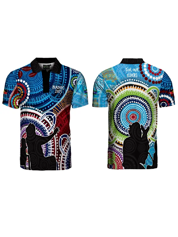 NAIDOC 2023 - Polo Shirt Adults - Elders 1Trendy women’s polo shirt wear