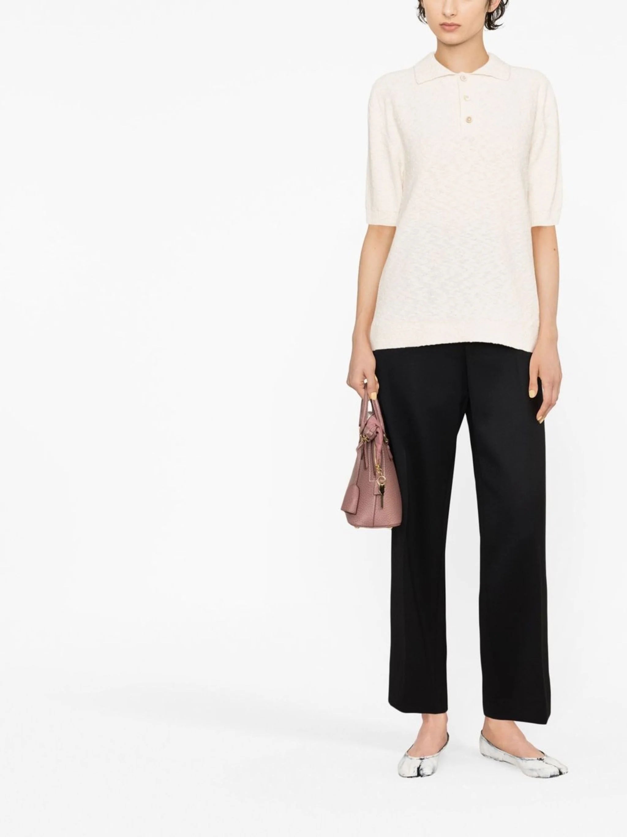 MAISON MARGIELA - Women Polo ShirtClassic polo shirt style