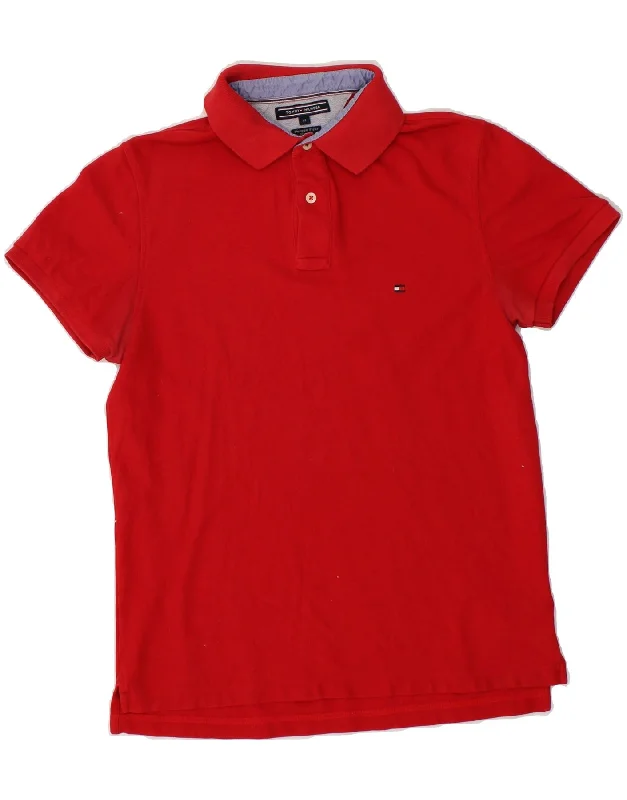 RALPH LAUREN Mens Slim Fit Polo Shirt Medium Red CottonPremium women’s polo shirt style