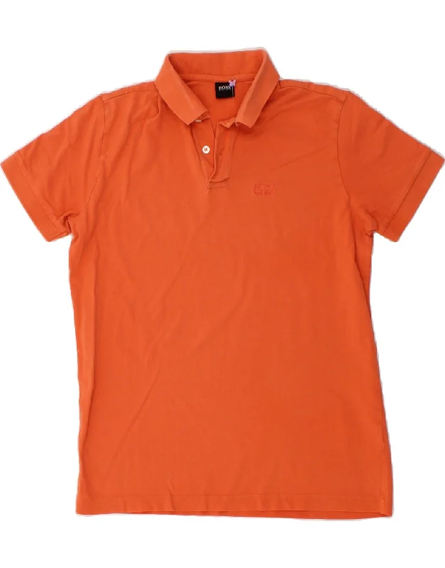 HUGO BOSS Mens Polo Shirt Small Orange CottonStylish women’s polo shirt design