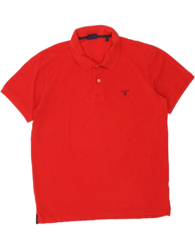 GANT Mens Polo Shirt 2XL Red CottonWomen’s trendy polo shirt fit