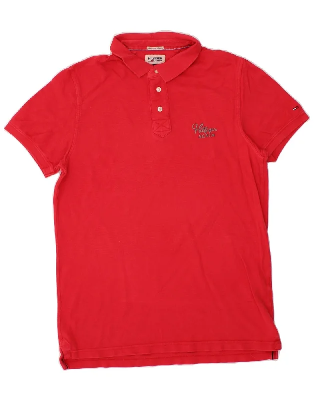 TOMMY HILFIGER Mens Polo Shirt 2XL RedWomen’s bright color polo shirts