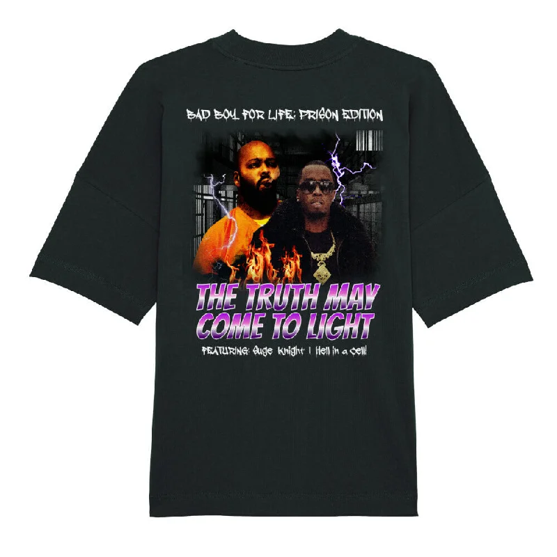 "The Truth may come to light" Oversized T-Shirt-- Terry Blend Velvet Blend Canvas Blend