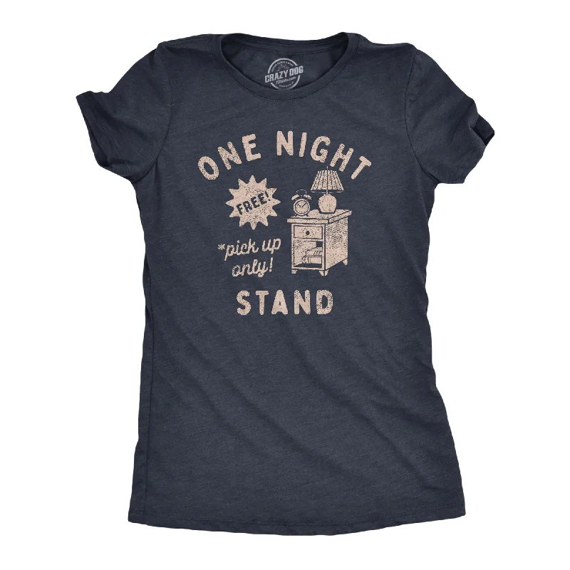 One Night Stand Women's T Shirt-- Faux Fur Fabric Real Fur Fabric Shearling Fabric