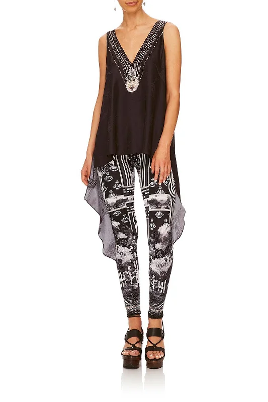 LEGGINGS WILD MOONCHILD Stylish Printed Stretch Leggings