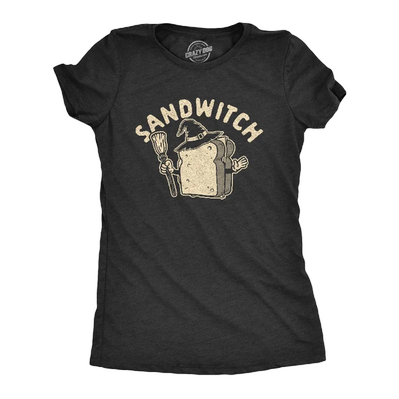 Sandwitch Women's T Shirt-- Front Pockets Side Pockets Patch Pockets