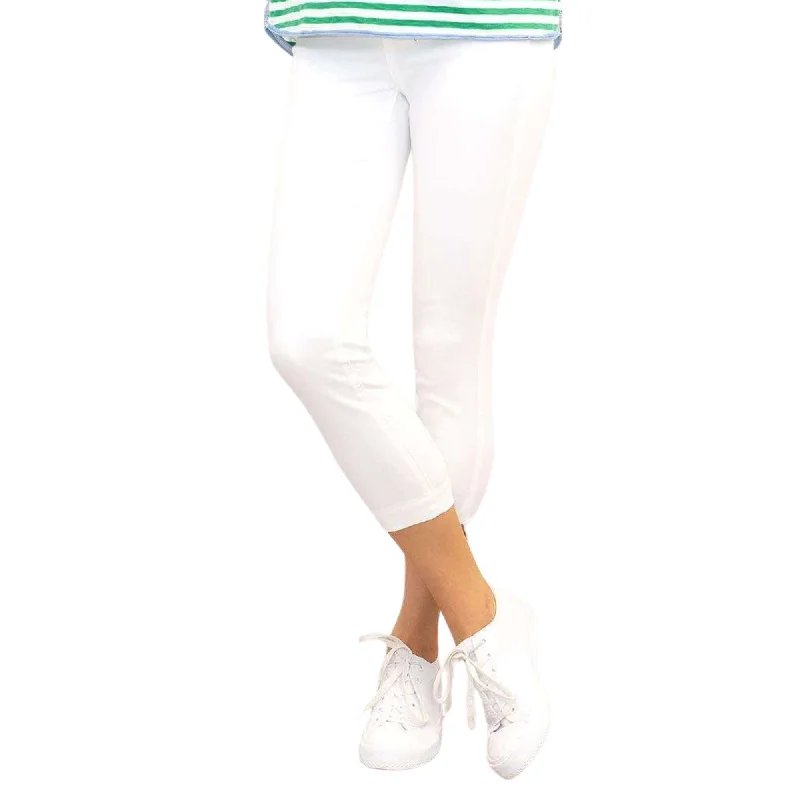 White Stuff Isla Cropped Skinny Stretch Leggings in 3 Colours Stylish Ankle-Length Leggings