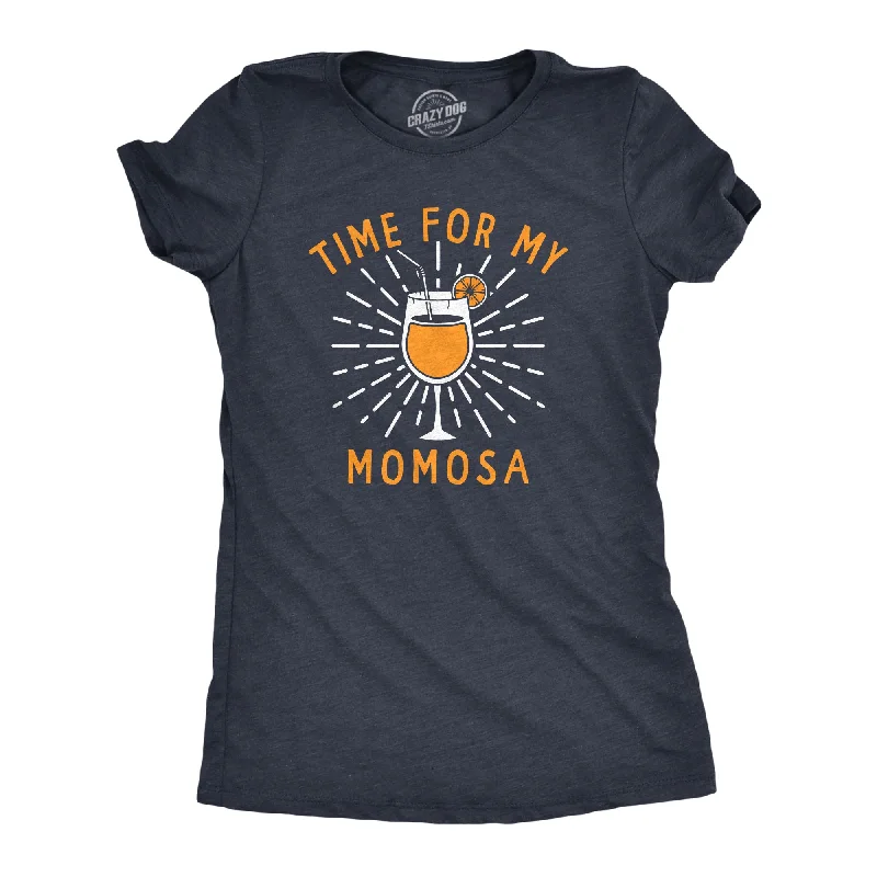 Time For My Momosa Women's T Shirt-- Modern Contemporary Chic