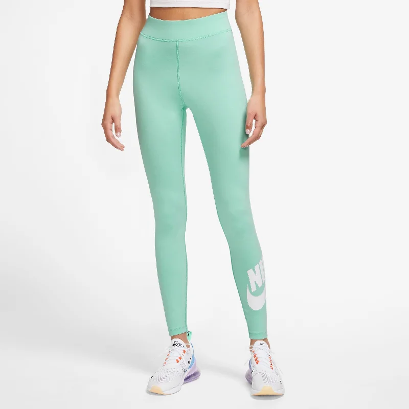 Nike Womens Sportswear High Waisted Graphic Leggings Comfortable Running Leggings