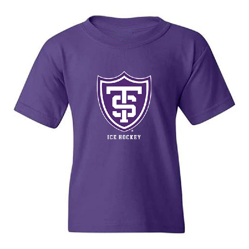 UST - NCAA Women's Ice Hockey : Rylee Bartz - Youth T-Shirt-- Layered Multi-layer Single Layer