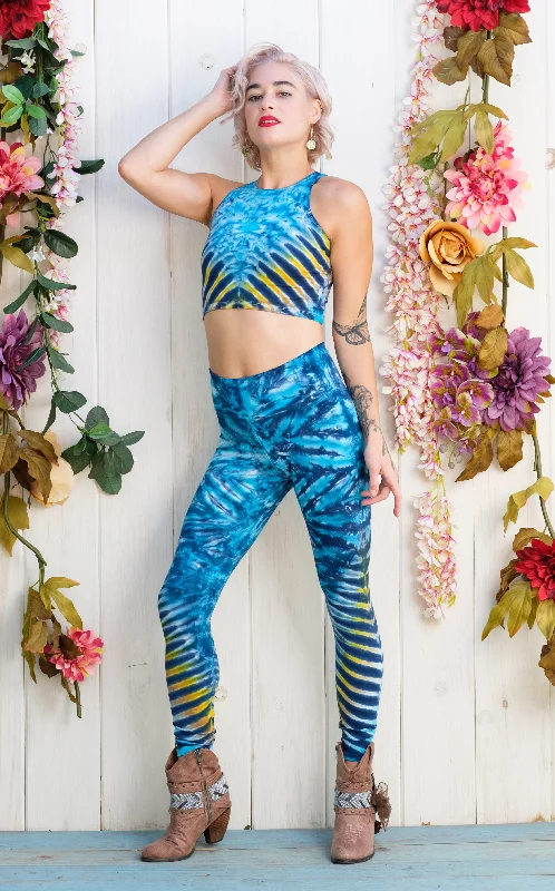 Tie Dye Luna Leggings Cozy Textured Workout Leggings