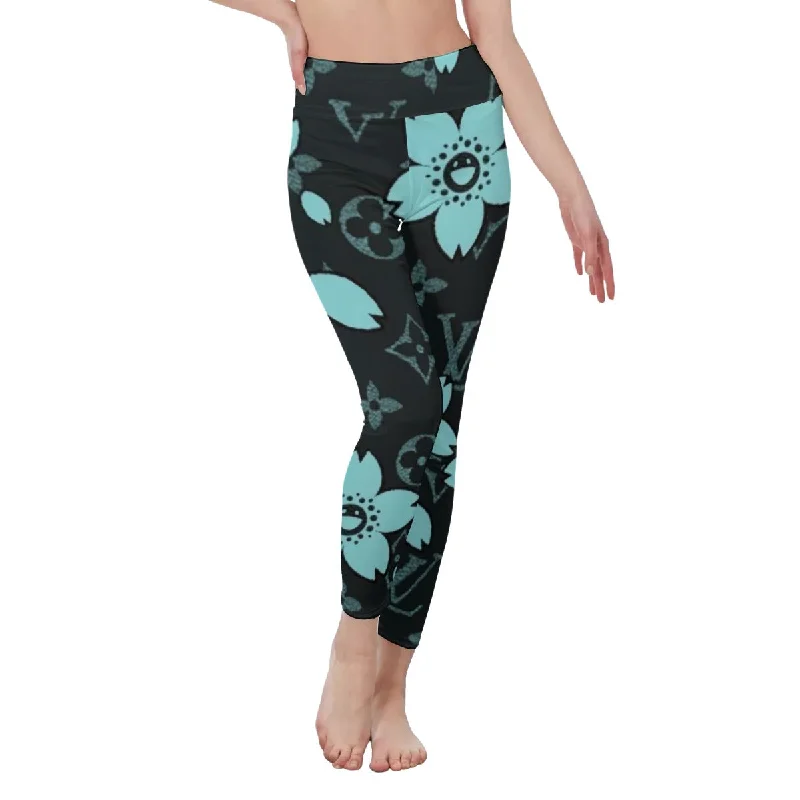 Sexy Yoga Women's High Waist Leggings | Side Stitch Closure Cozy Lounge Pants Leggings