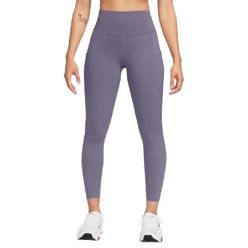 Nike Womens One High Rise 7/8 Leggings Elegant Full-Body Leggings