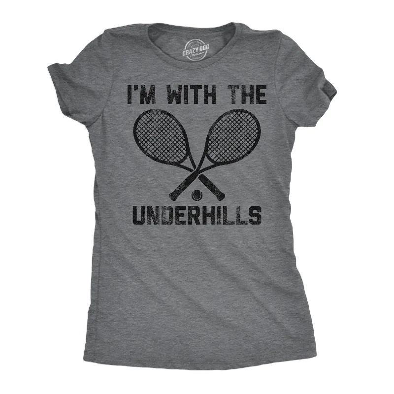 Im With The Underhills Women's T Shirt-- Graphic T-Shirt Round Neck Polyester