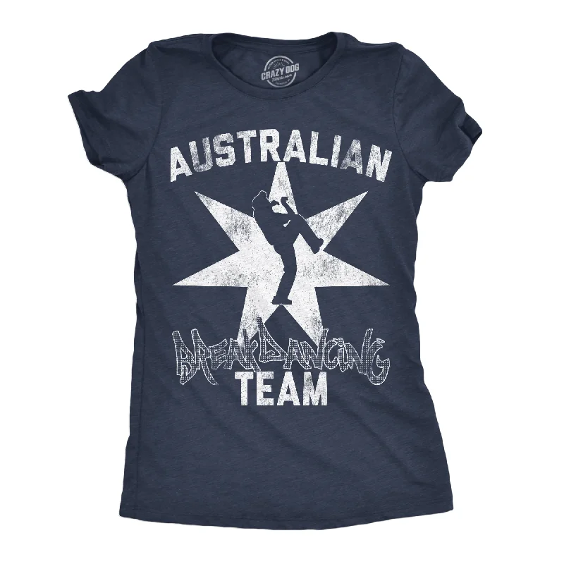 Australian Break Dancing Team Women's T Shirt-- Casual Formal Business