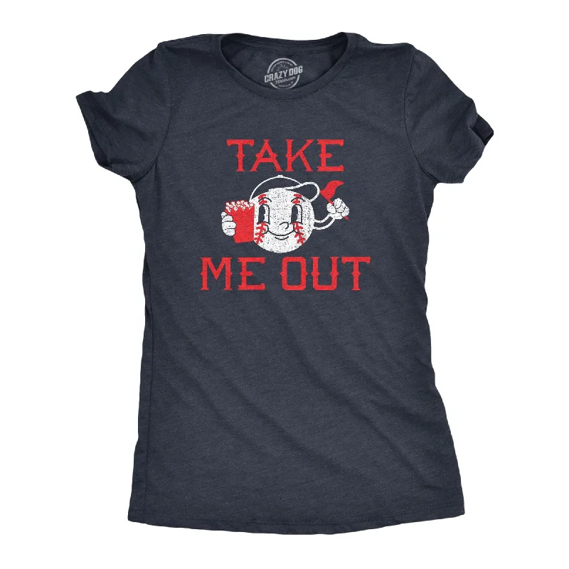 Take Me Out Women's T Shirt-- Faux Fur Fabric Real Fur Fabric Shearling Fabric