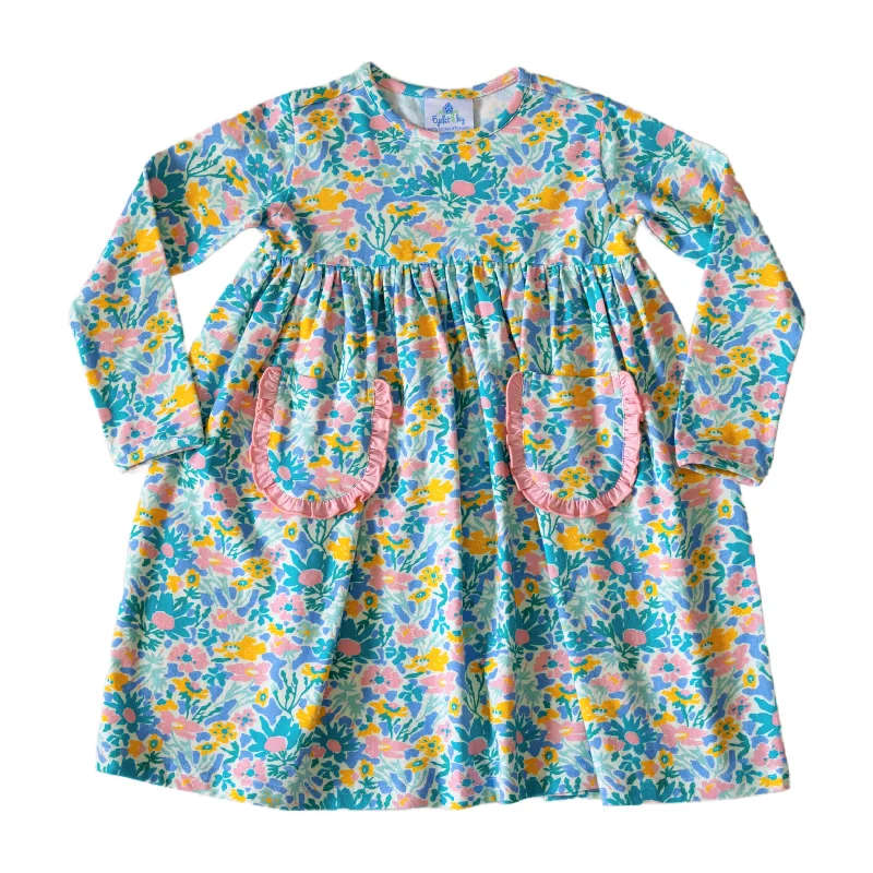 Ella Girls Dress - Hampton Floral Casual Short Summer