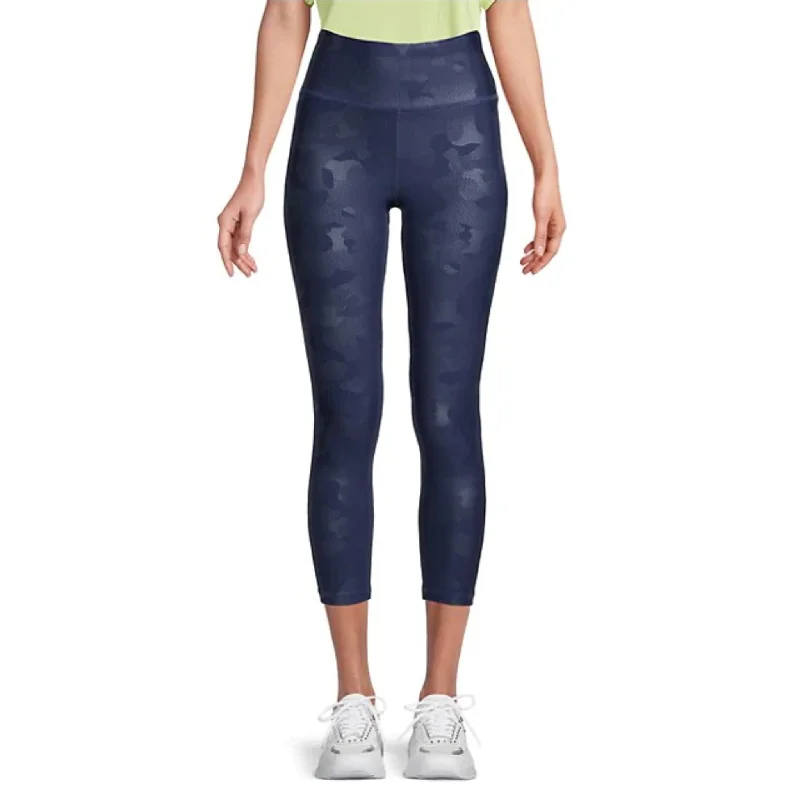 DKNY Sport Cloud Tonal Camo-Print Leggings - Navy Elegant Embellished Leggings