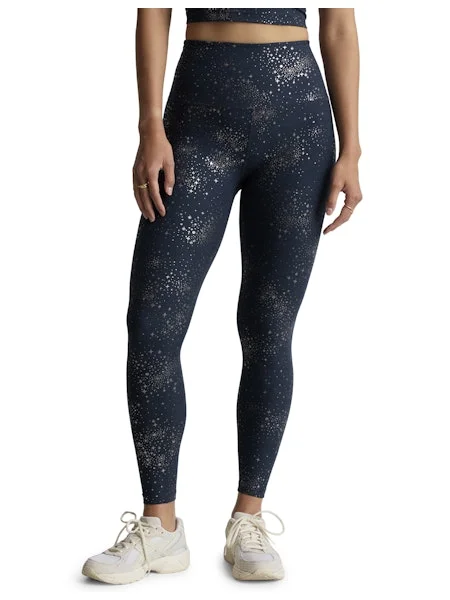 Lucky Star Softshine High Waisted Legging Navy Trendy Flared Leggings