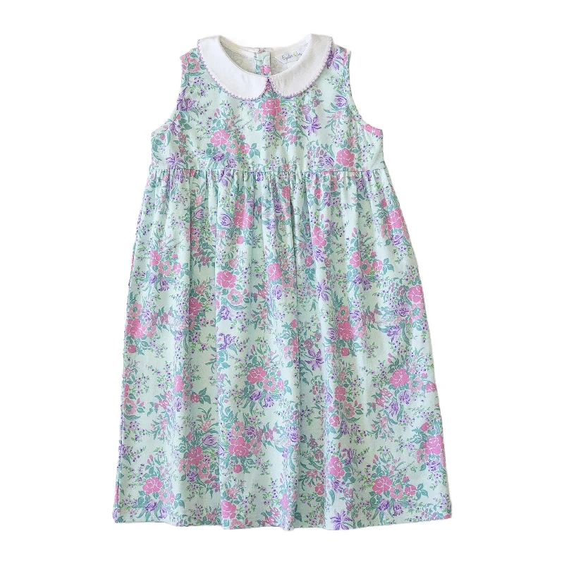 Greta Girls Dress - Watercolor Floral Tunics Cozy soft