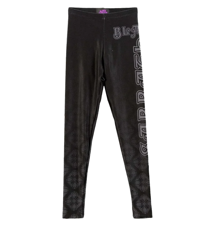 BLACK SABBATH - 'Celtic Logo' Leggings Comfortable Slip-On Leggings