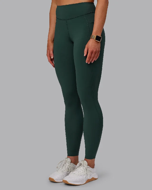 Elite Full Length Legging - Vital Green Fashionable Stretchy Fit Leggings