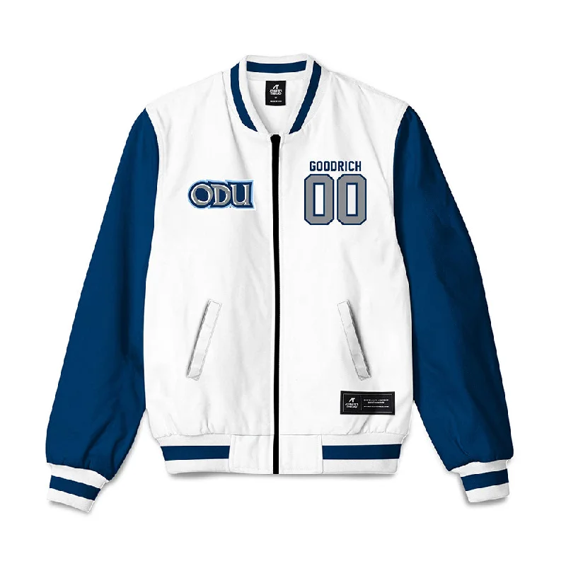 Old Dominion - NCAA Women's Soccer : Ellie Goodrich - Bomber Jacket Drawstring Hem Bomber