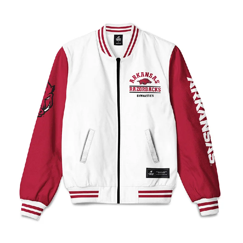 Arkansas - NCAA Women's Gymnastics : Dakota Essenpries - Bomber Jacket Urban Style Bomber