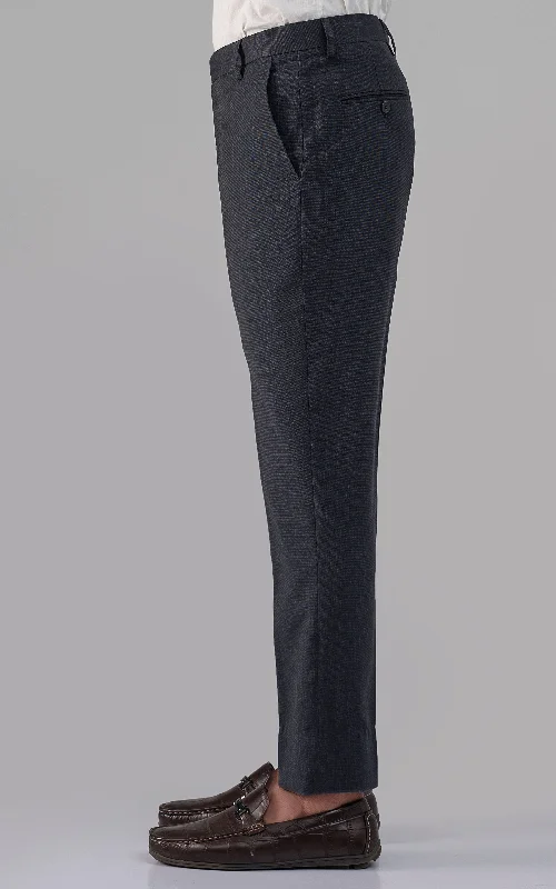 DRESS  PANT BLUISH GREY Stylish Slim Trousers