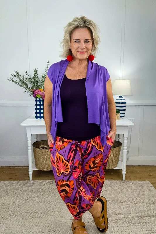 Sienna 3/4 Pants Wide-Legged Palazzos