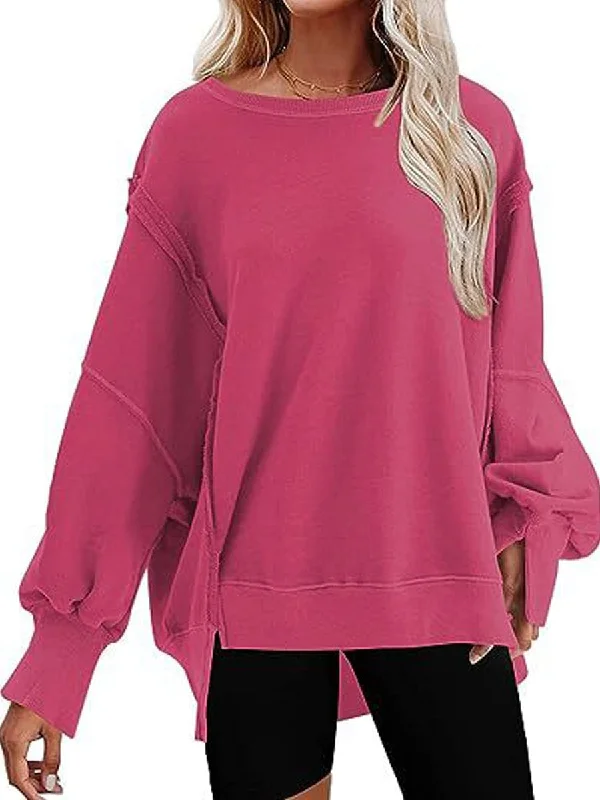 Fall-Inspired Cozy Sweatshirt Hoodie with High Neck Warm Protective