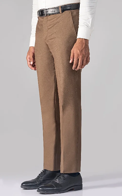 DRESS PANT LIGHT BROWN Comfy Cargo Trousers