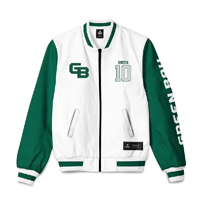 UW Green Bay - NCAA Women's Cross Country : Ellie Smith - Bomber Jacket All-Season Bomber Coat