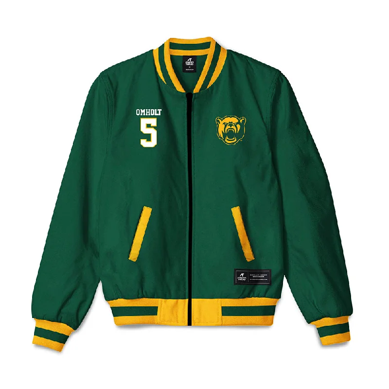 Baylor - NCAA Women's Soccer : Lauren Omholt - Bomber Jacket Street Edge Bomber