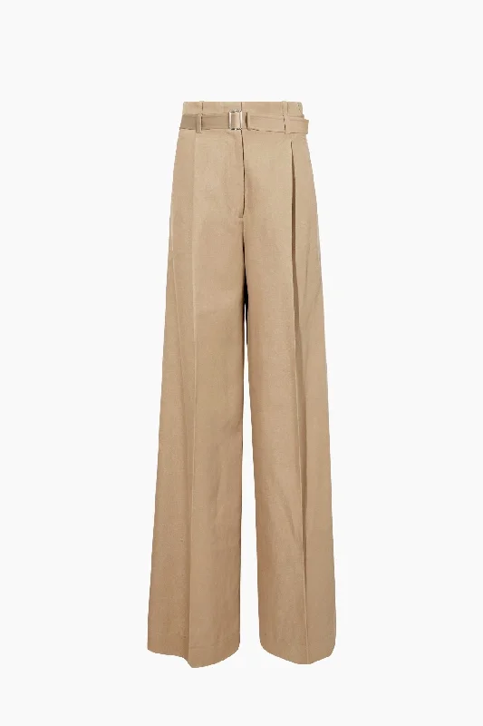 Proenza Schouler Dana Pant - Hazelnut Stylish Casual Pants