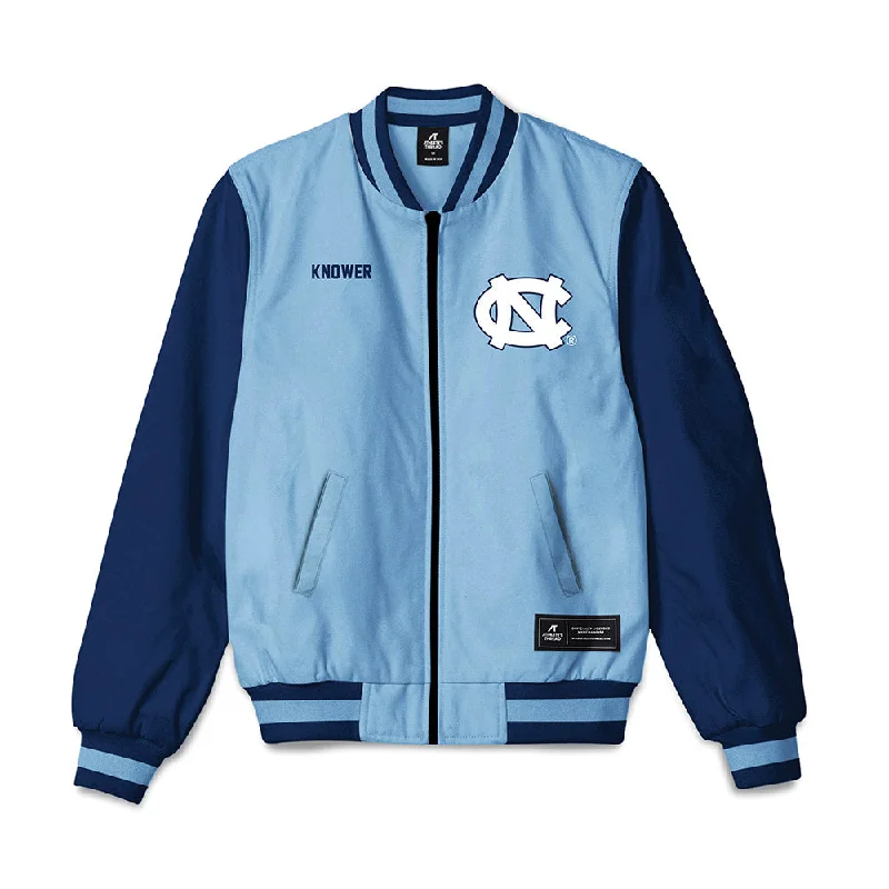 UNC - NCAA Women's Gymnastics : Julia Knower - Bomber Jacket Soft Touch Bomber