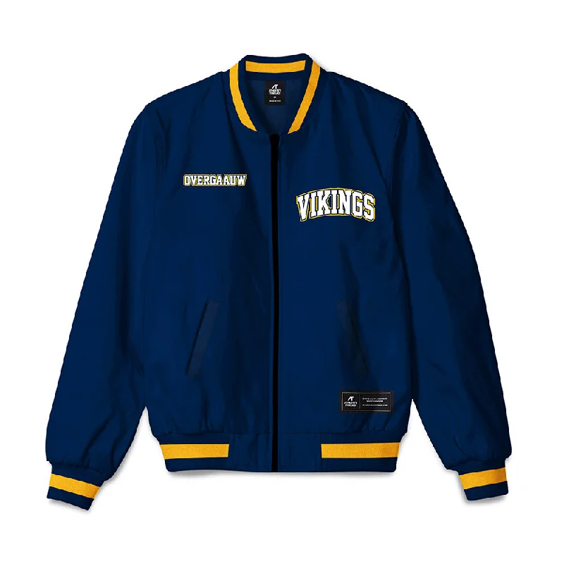 AU - NCAA Women's Cross Country : Amanda Overgaauw - Bomber Jacket Retro 90s Bomber