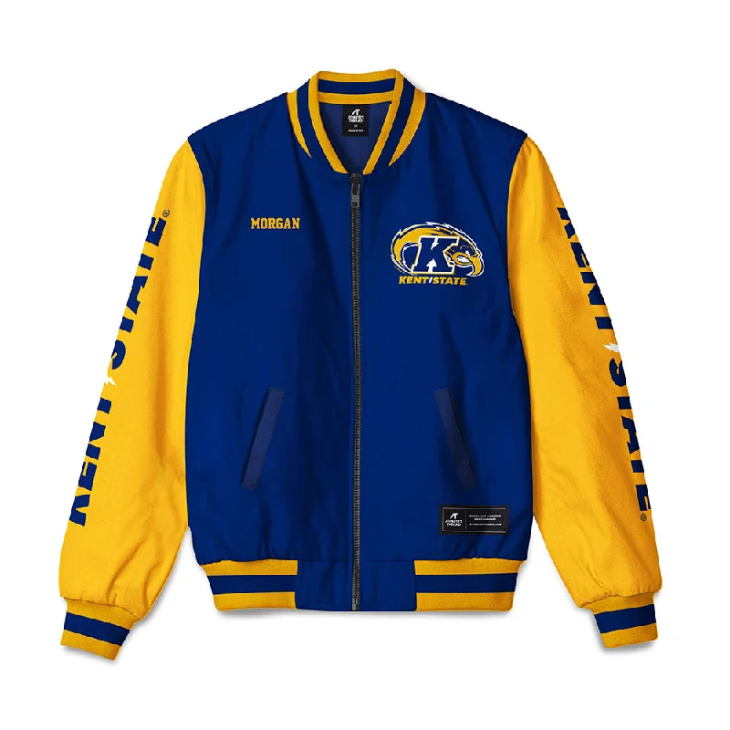 Kent State - NCAA Women's Gymnastics : Ashley Morgan - Bomber Jacket Silky Smooth Bomber