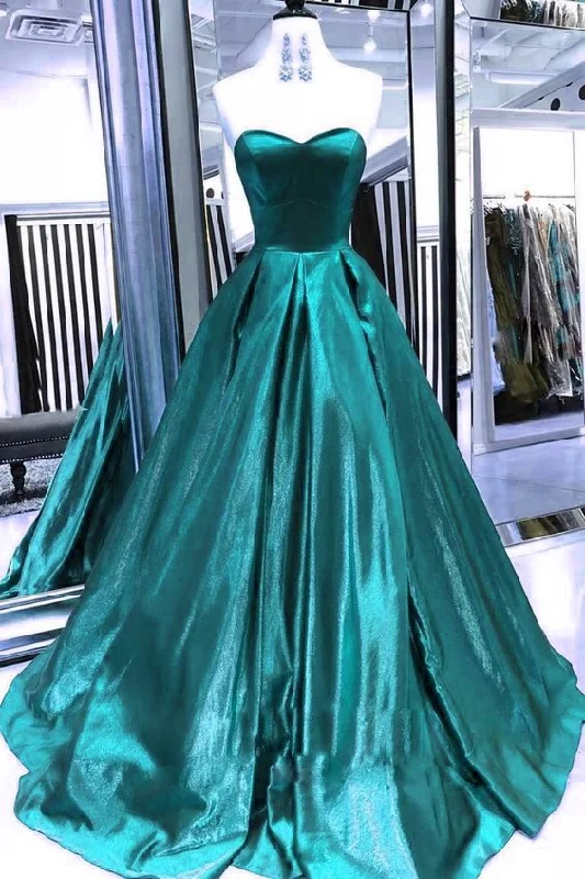 Sweetheart Ball Gown Prom Dress Prom Party Dresses        cg23699 Off-the-shoulder Chic Trendy