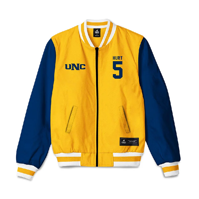 UNCO - NCAA Women's Soccer : Brooklyn Hurt - Bomber Jacket Classic Navy Bomber