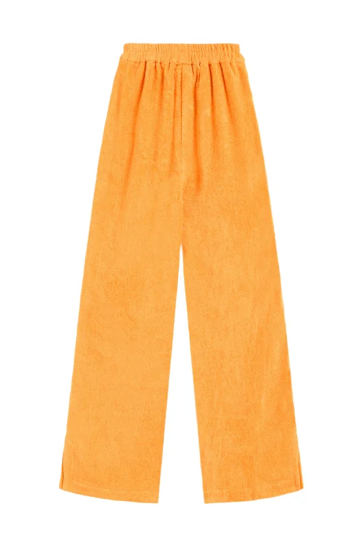 Capri Pant - Mandarin Comfortable Wide-Leg Pants