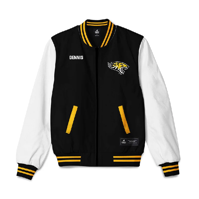 Towson - NCAA Women's Gymnastics : Chelsey Dennis - Bomber Jacket Soft Fleece Bomber