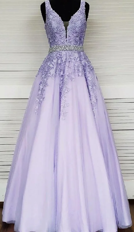 modest lace long prom dresses, ball gown graduation party dresses, pretty lace prom dresses with beading C387 Mermaid Tail Wedding