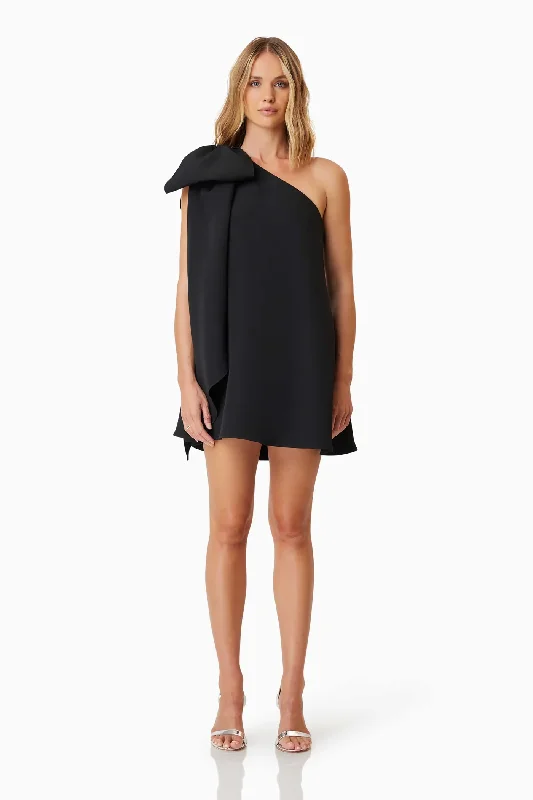 Elliatt Kennedy Mini Party Dress In Black Tunics Sophisticated sleek