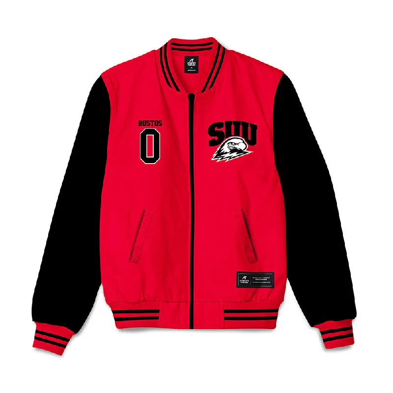 Southern Utah - NCAA Women's Soccer : Kaitlin Bustos - Bomber Jacket Retro Baseball Bomber