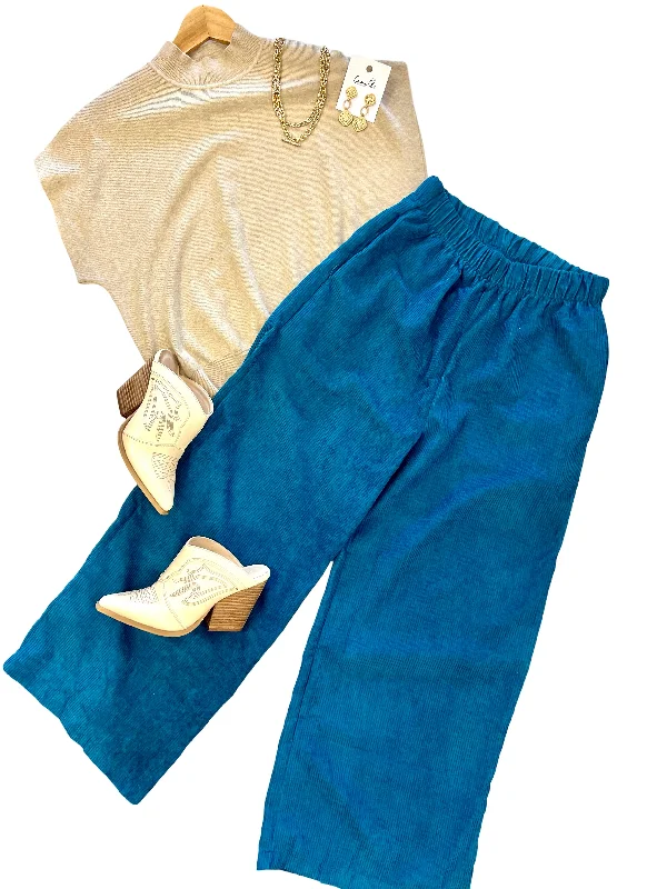 The Corduroy Pants Elegant Silk Pants