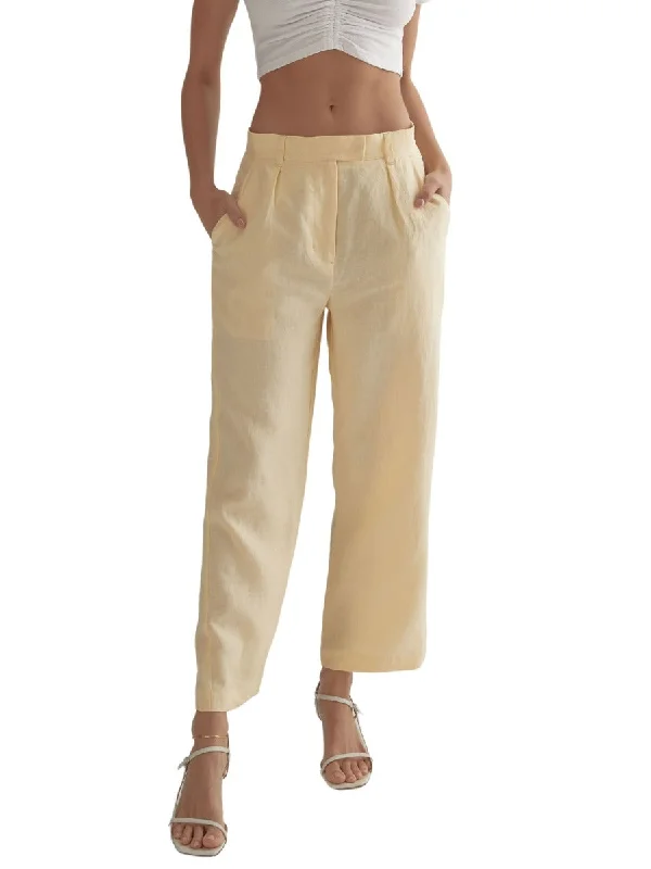 Roslyn Pant Butter Elegant Wool Trousers