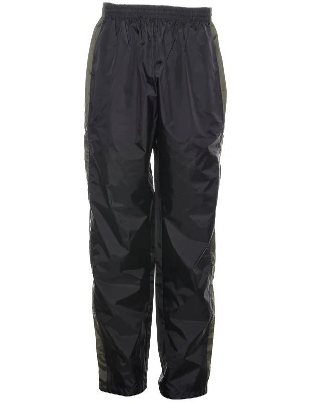 Nylon Track Pants - W30 L32 Classic Cropped Pants