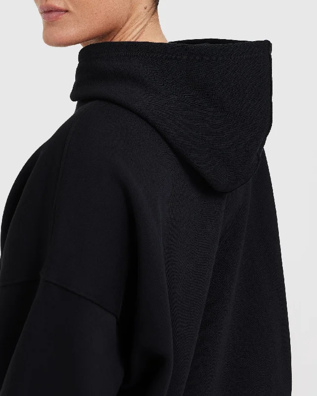 All Day Oversized Hoodie | Black