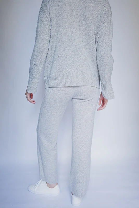 Belgravia Cashmere Pants - Grey